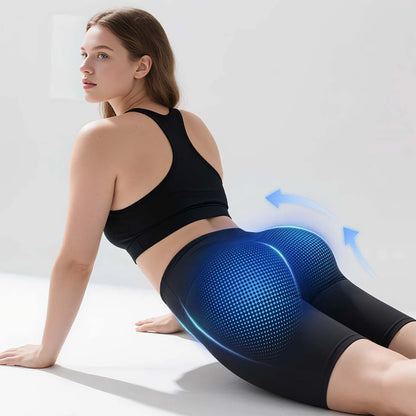 Smart shaping hip-lifting tights high waist pants