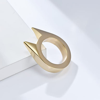 Cat Ear Titanium Steel Ring