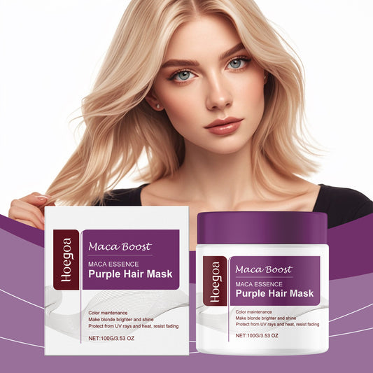 Purple Smooth Hair Mask