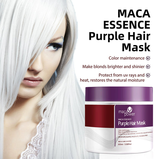 Purple Smooth Hair Mask