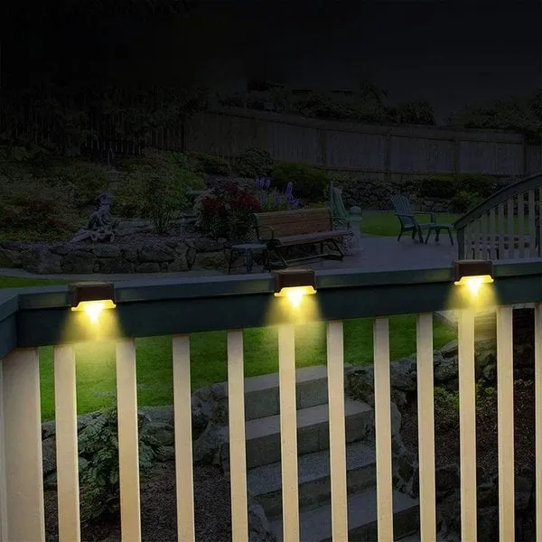 🔥BUY 1 GET 1 FREE-LED Solar Lamp Path Staircase Outdoor Waterproof Wall Light