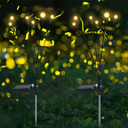 【LAST DAY SALE 2pcs】GK Solar Powered Firefly Lights
